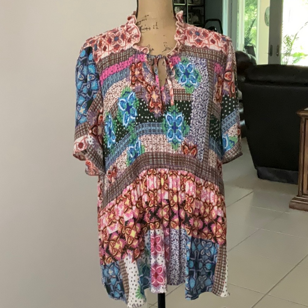 Sunny Leigh Colorful Tunic